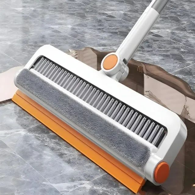 Mop Multifuncional 4 Em 1 Rodo Esfregão Limpa Piso Tira Pelo - Foto 4