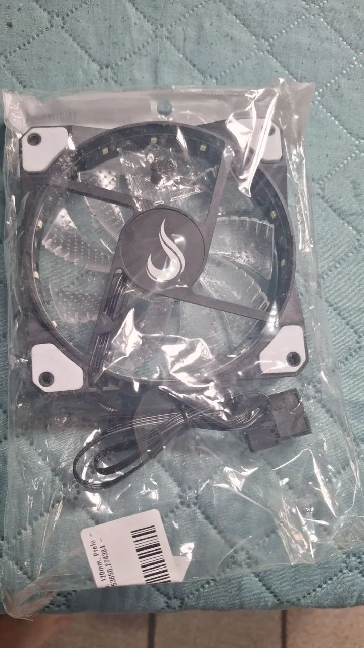 Kit 8 ventoinhas RiseMode 120mm - Foto 3