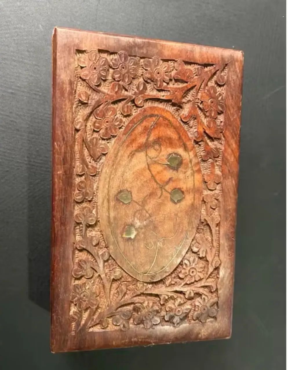 Porta joias artesanal 