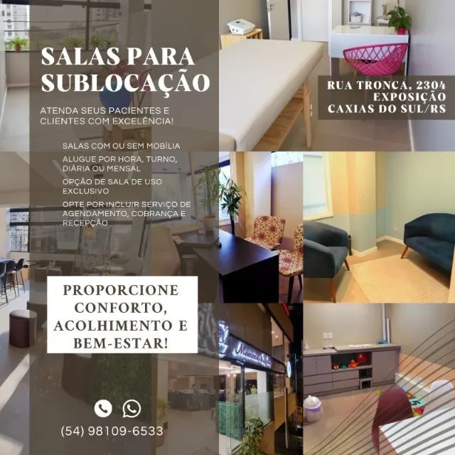 Salas para Sublocação