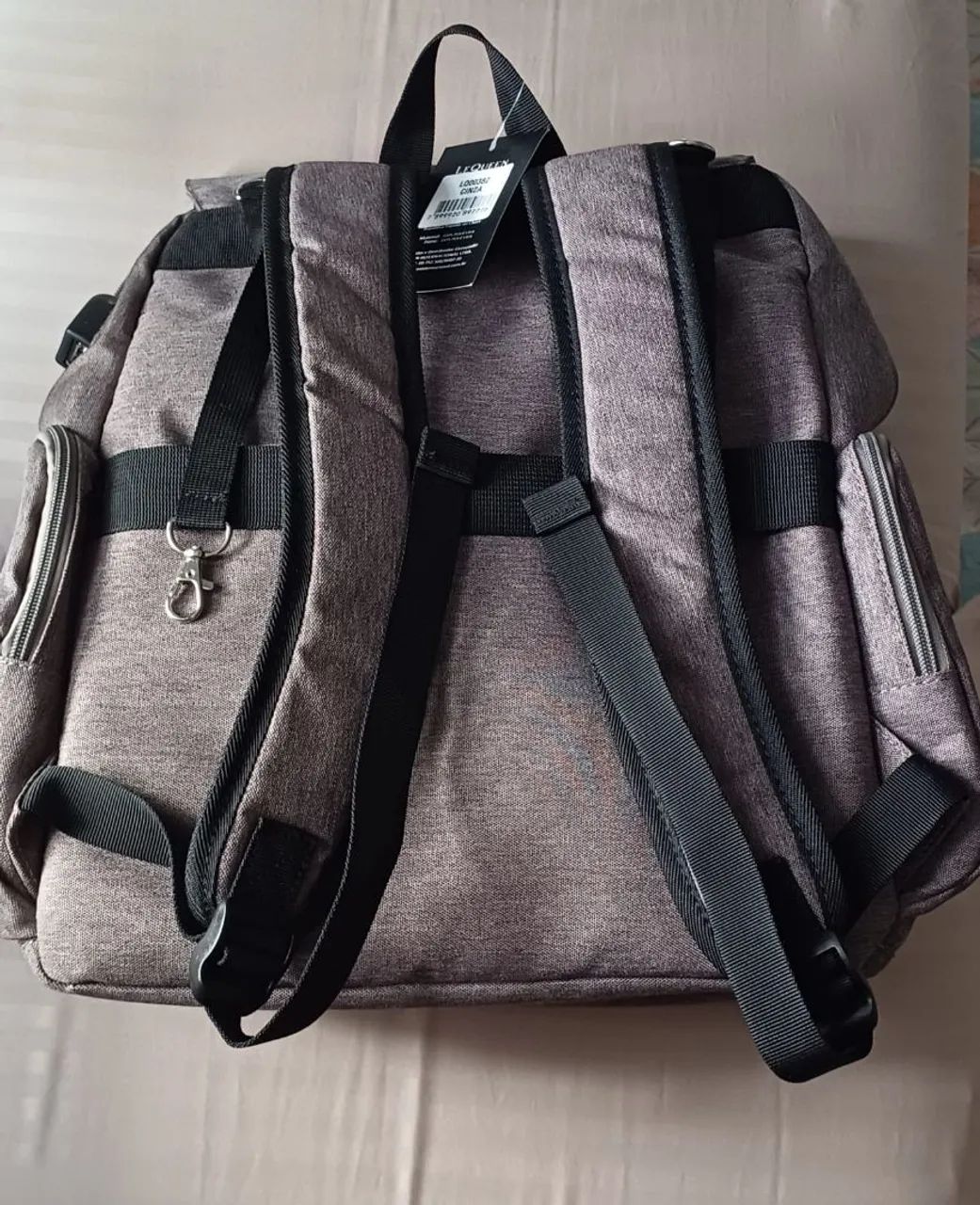 Mochila maternidade lequeen NOVA nunca usado  - Foto 2
