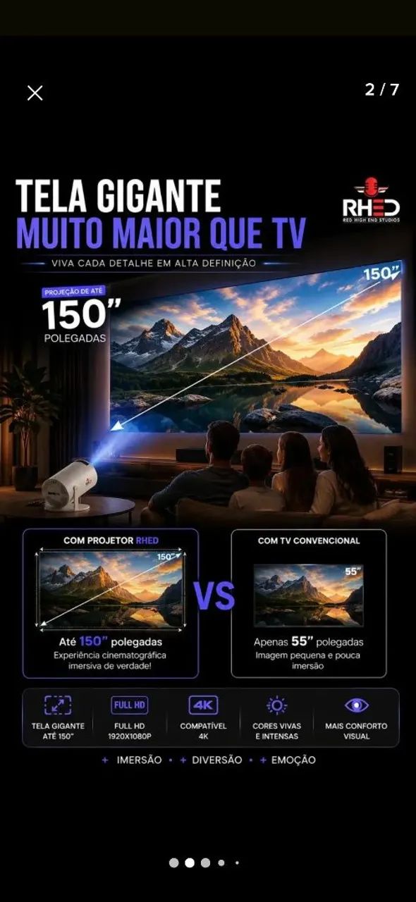 Projetos smart portátil full Hd  - Foto 4