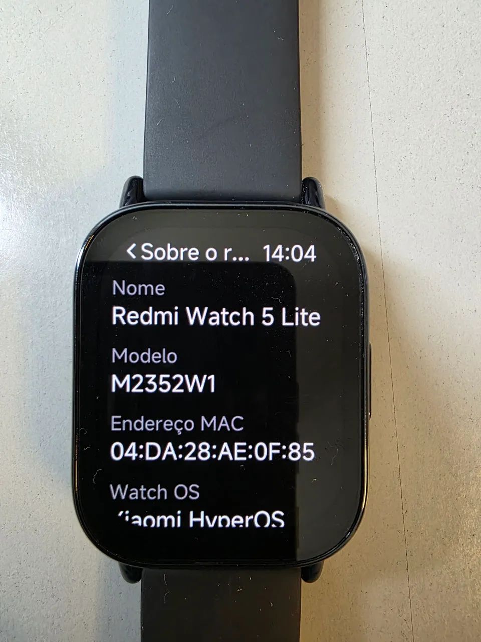 Smartwatch Redimi Watch 5 Lite