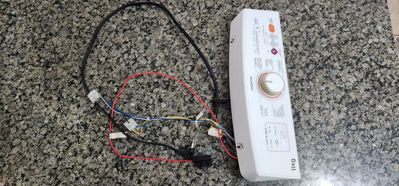 Painel de controle completo lavadora Brastemp BWK11 - Foto 2