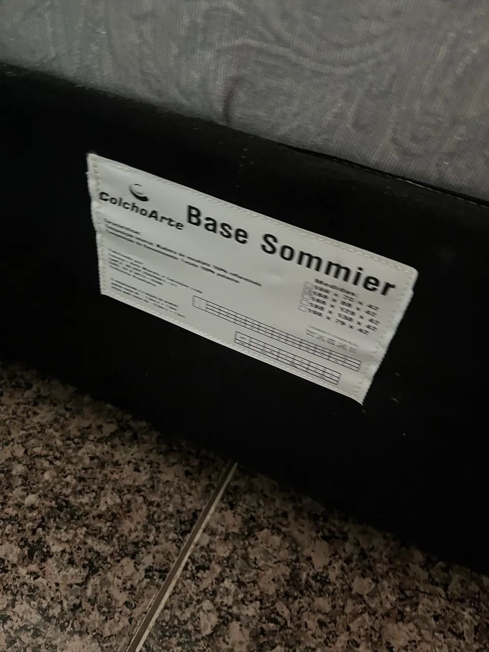 Cama de solteiro colchão e box  - Foto 3