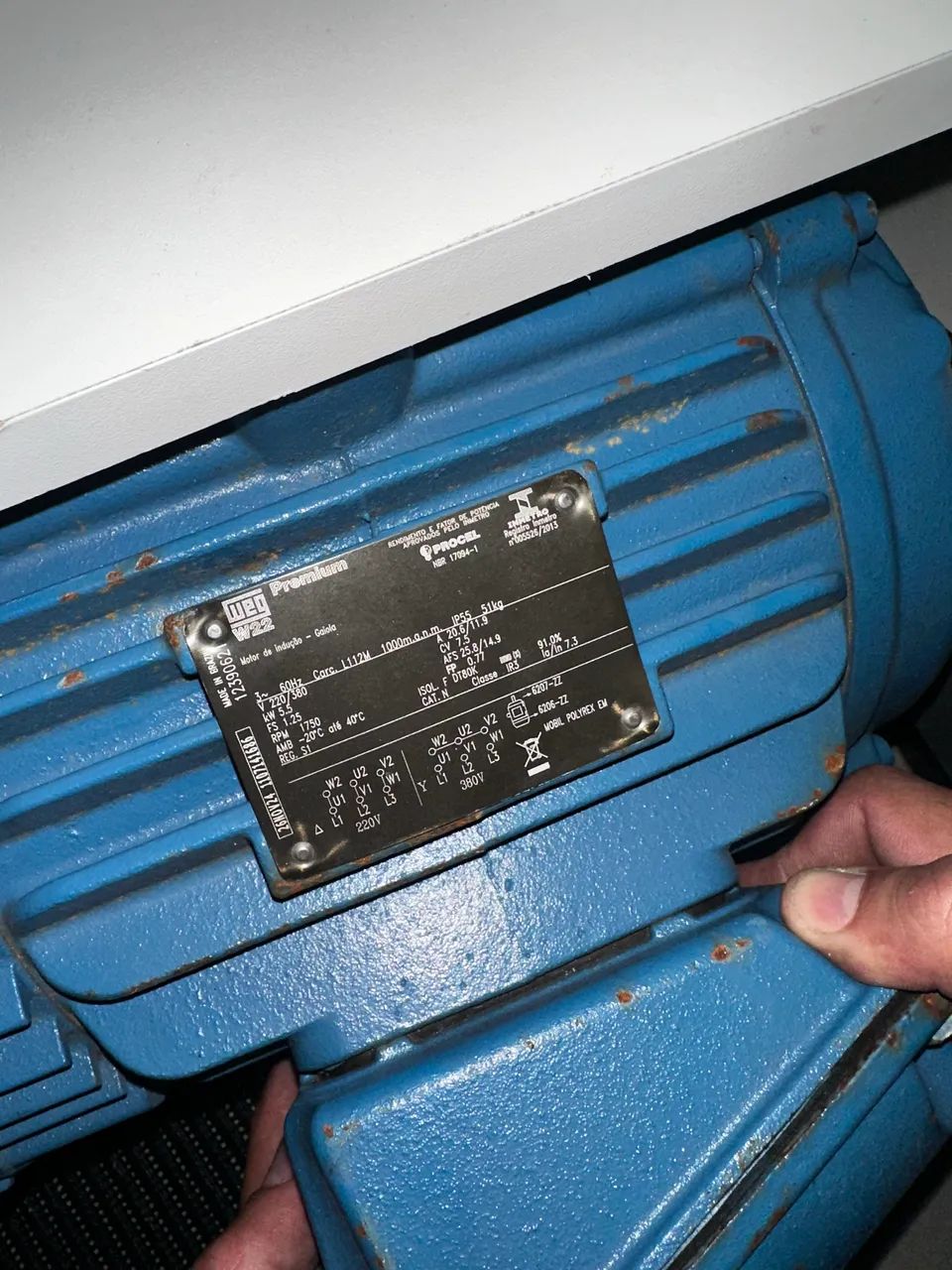 Motor WEG 7,5cv