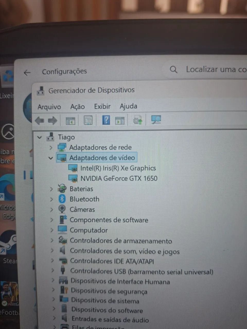 Notebook gamer lenovo placa de video gtx 1650 - Foto 3