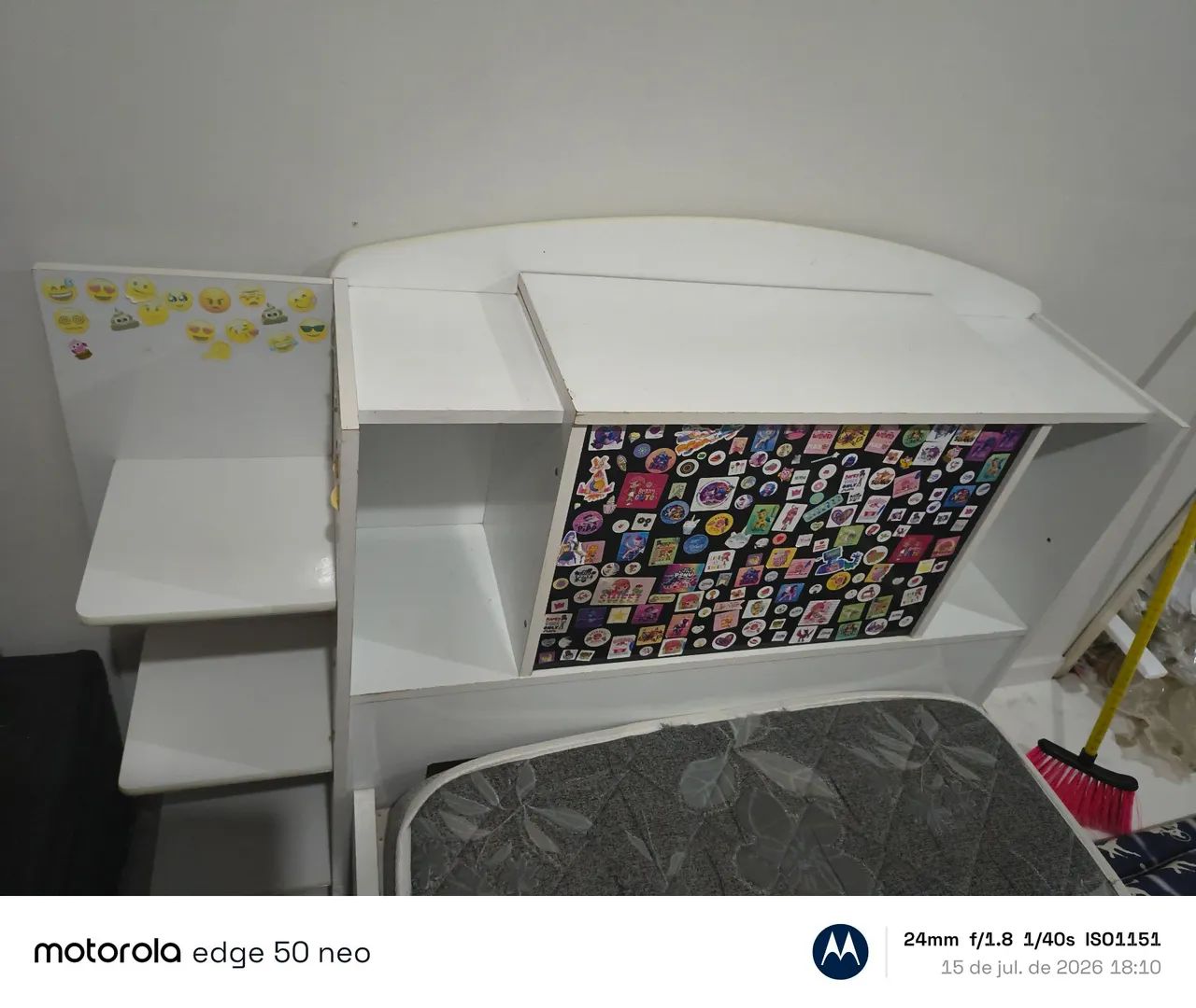 Cama com prateleiras e baú  - Foto 2