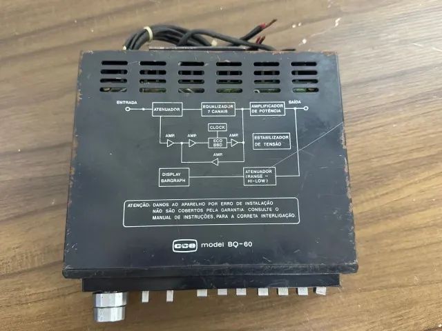 Equalizador CCE Seven Band Equalizer Booster + Echo - Foto 4