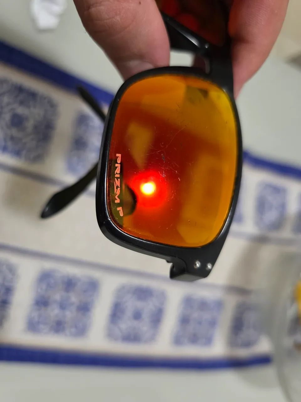 Óculos Oakley Holbrook Prizm Ruby original - Foto 5