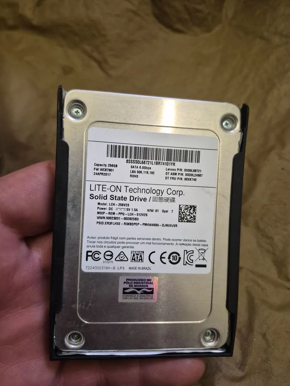 Lote de ssd 256gb cada - Foto 2