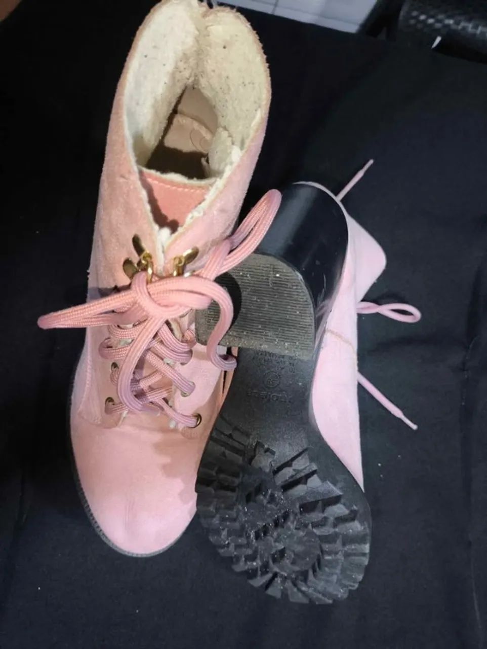 Bota Rosa Moleca - Foto 3