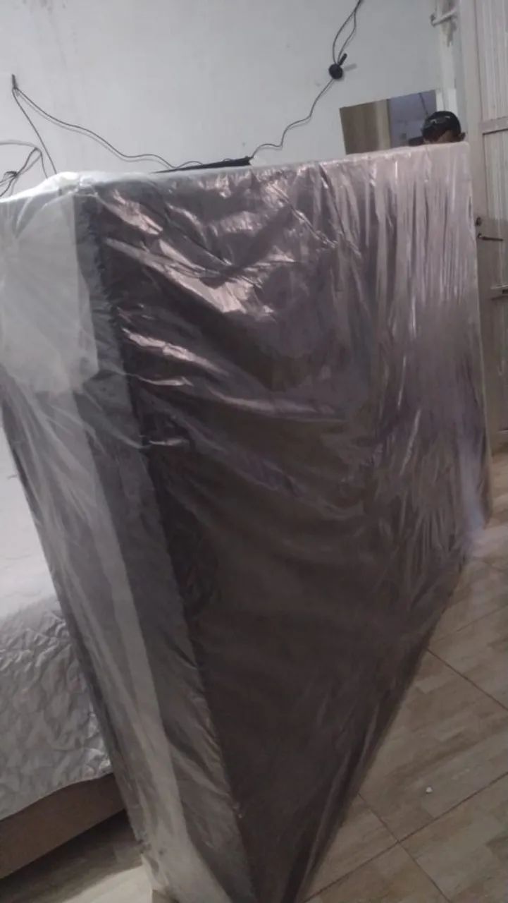 Cama box casal 