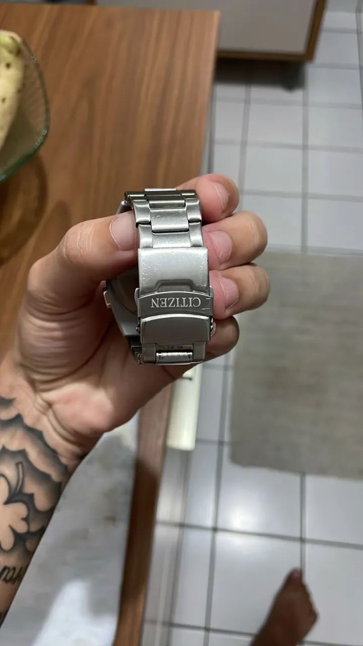 Citizen meia lua titanium original  - Foto 2