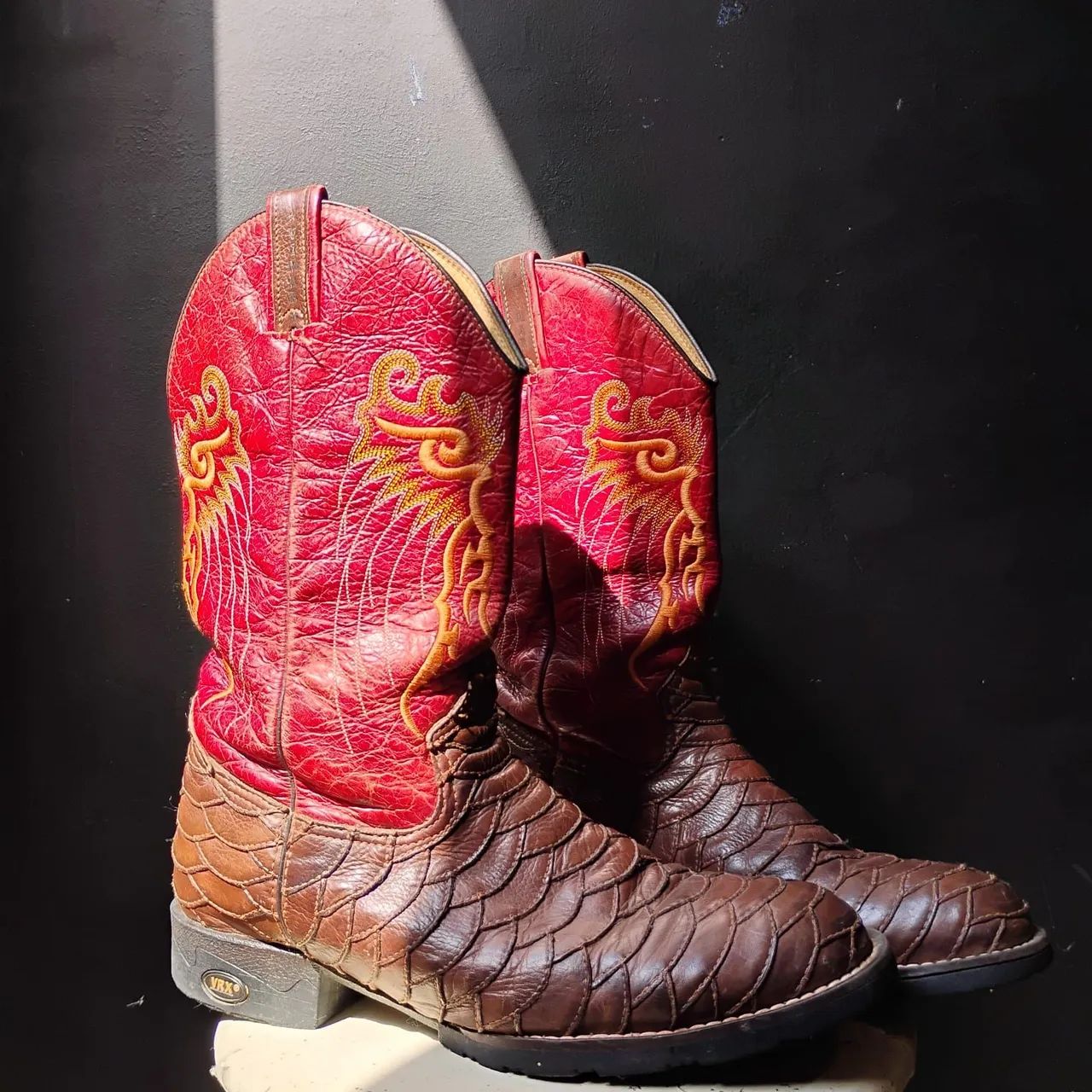 BOTA DE COURO COWBOY VIMAR BOOTS ORIGINAL. BRECHO  - Foto 2