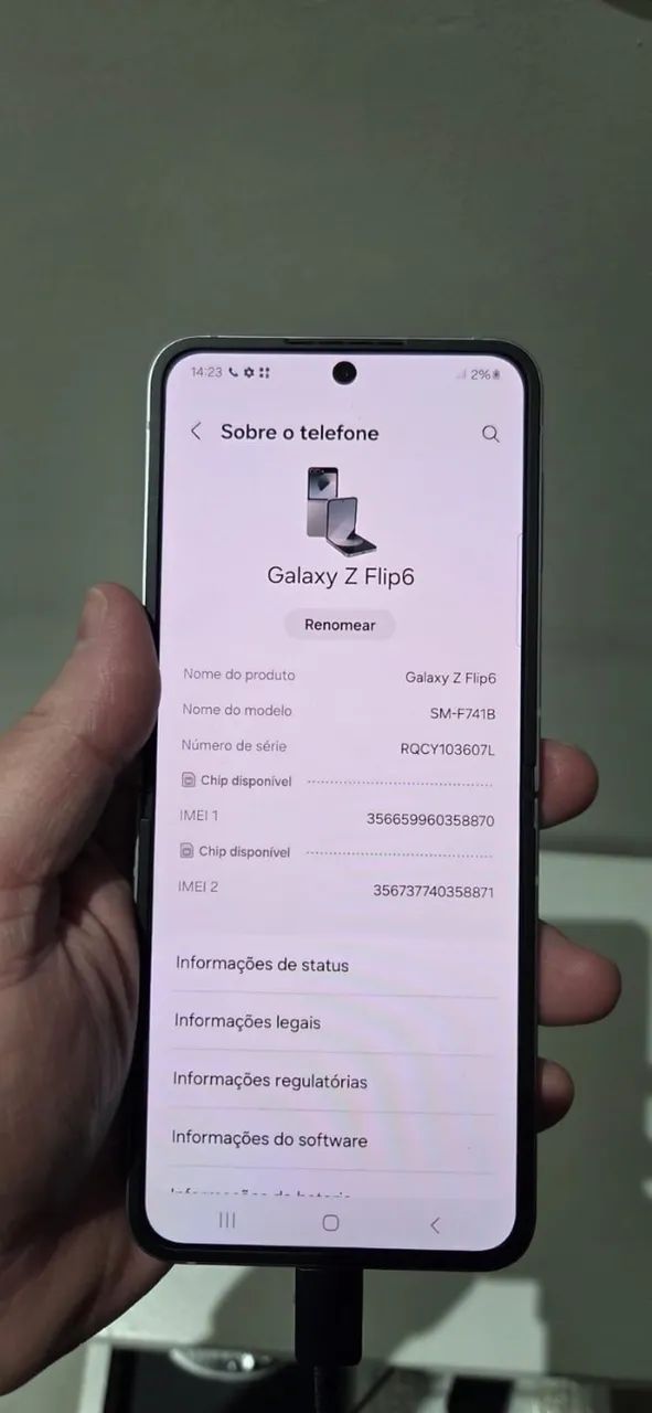 Celular samsung z flip6 - Foto 3