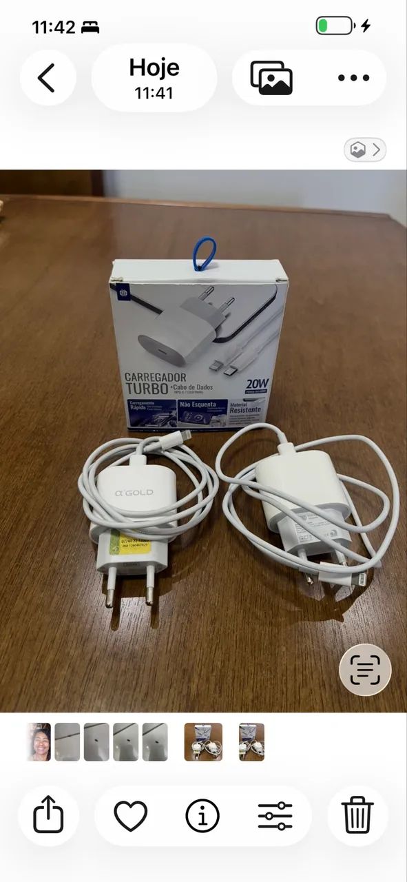 Carregador de Celular compatível para IPhone 13 - Foto 2