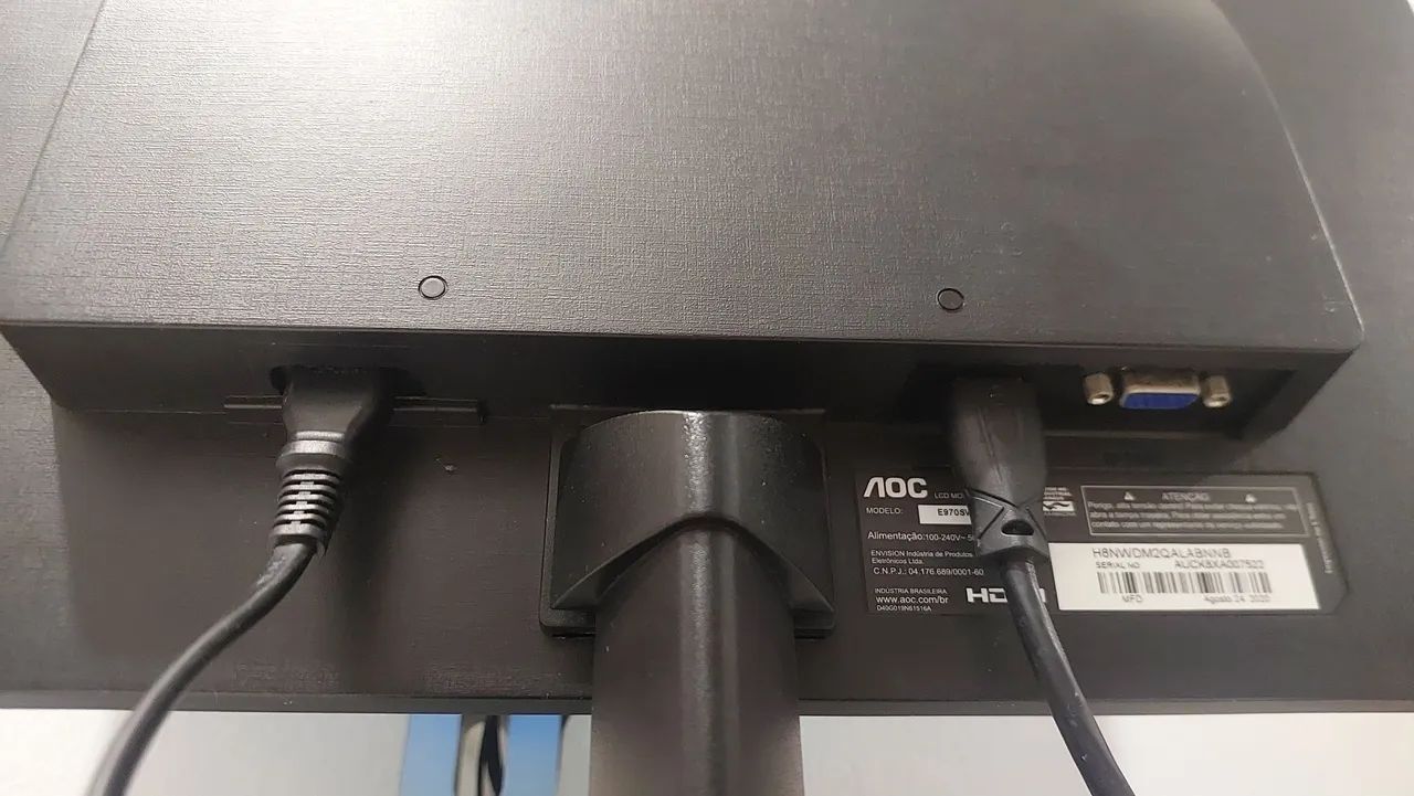 Monitor AOC E970SWHNL 18,5" LED HD HDMI + VGA - Foto 2