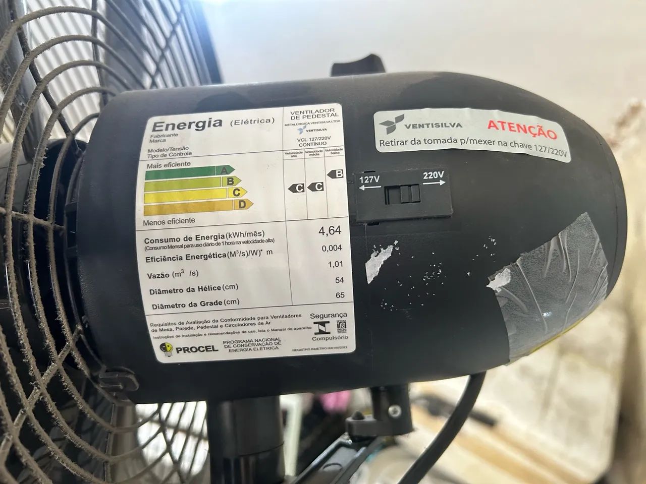 Ventilador de Coluna Ventisilva  - Foto 5