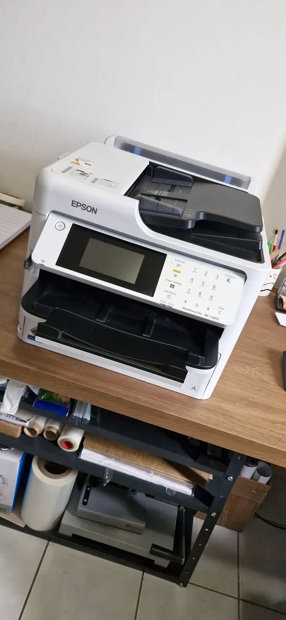 Epson WorkForce Pro WF-C5810 Multifuncional jato de tinta de alta velocidade. - Foto 2