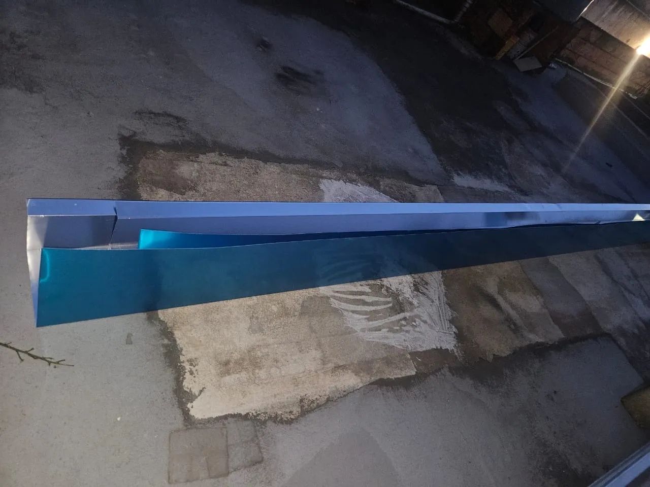 Calha de alumínio de 10 mts (novinha, sem uso!!!) - Foto 3