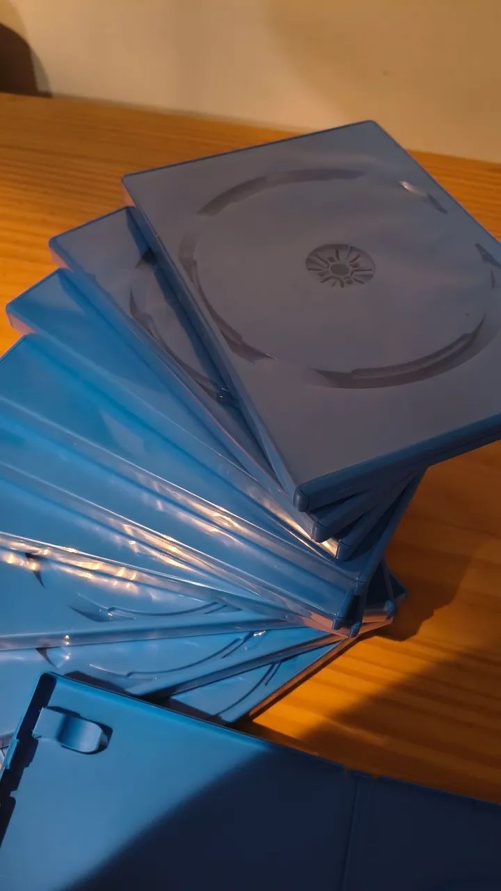 Capinhas plástica azul para filmes - Foto 3