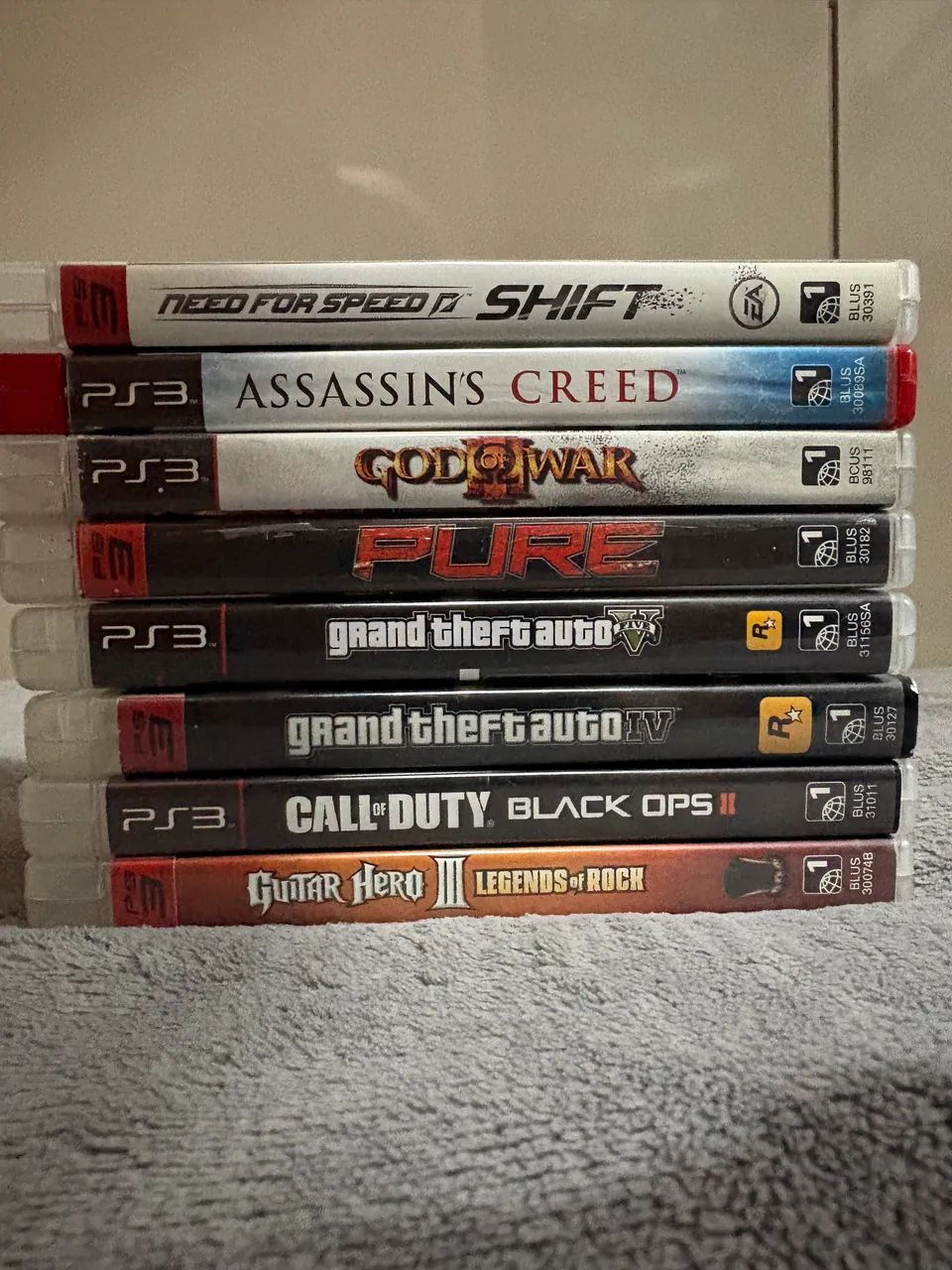 8 jogos de PS3 