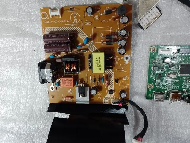 DELL P2319H MONITOR - Placa principal / Placa de fonte ambas funcionando- 3 conjuntos . - Foto 5