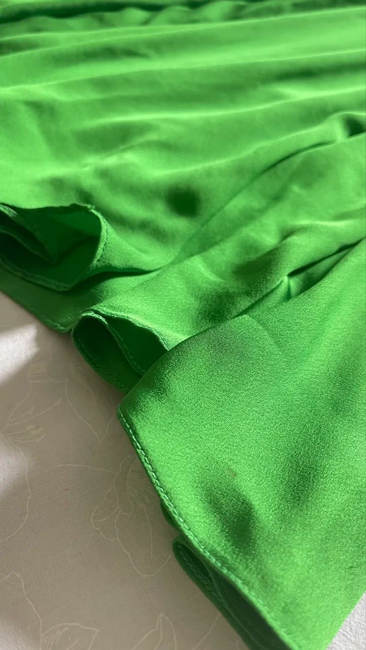 Vestido de festa verde longo P NOVO - Foto 6