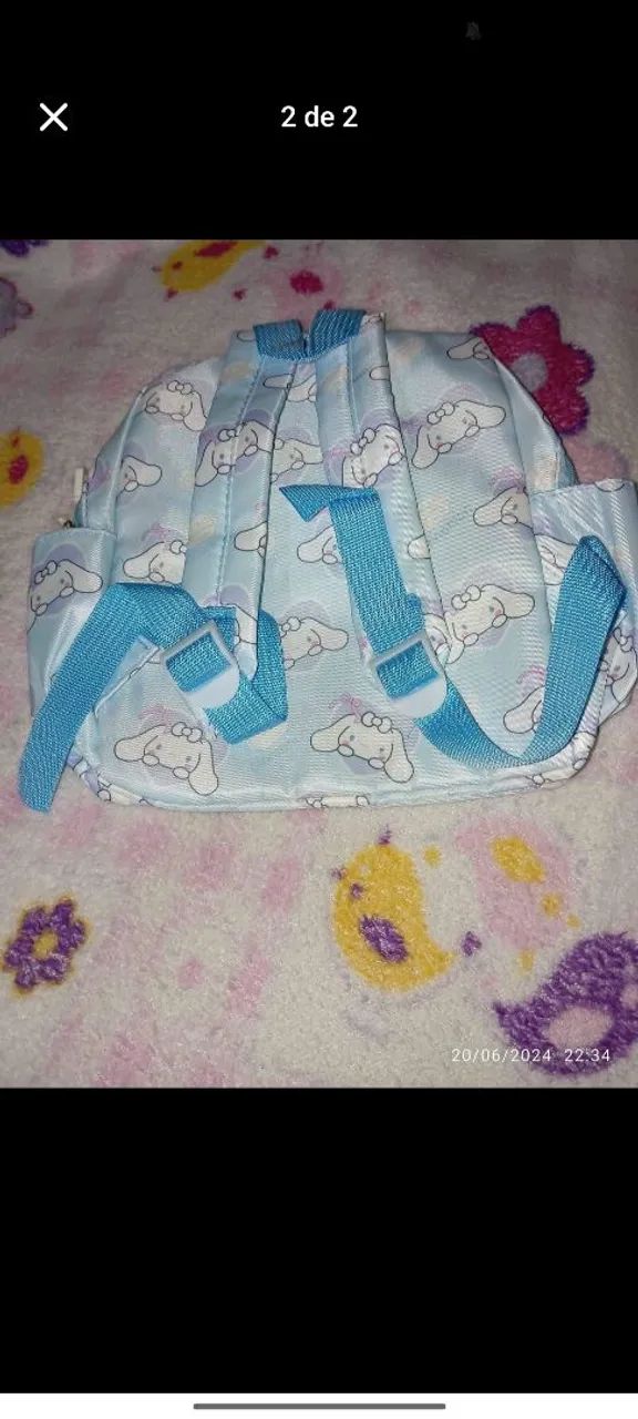 Mochila Cinnamoroll infantil  - Foto 2