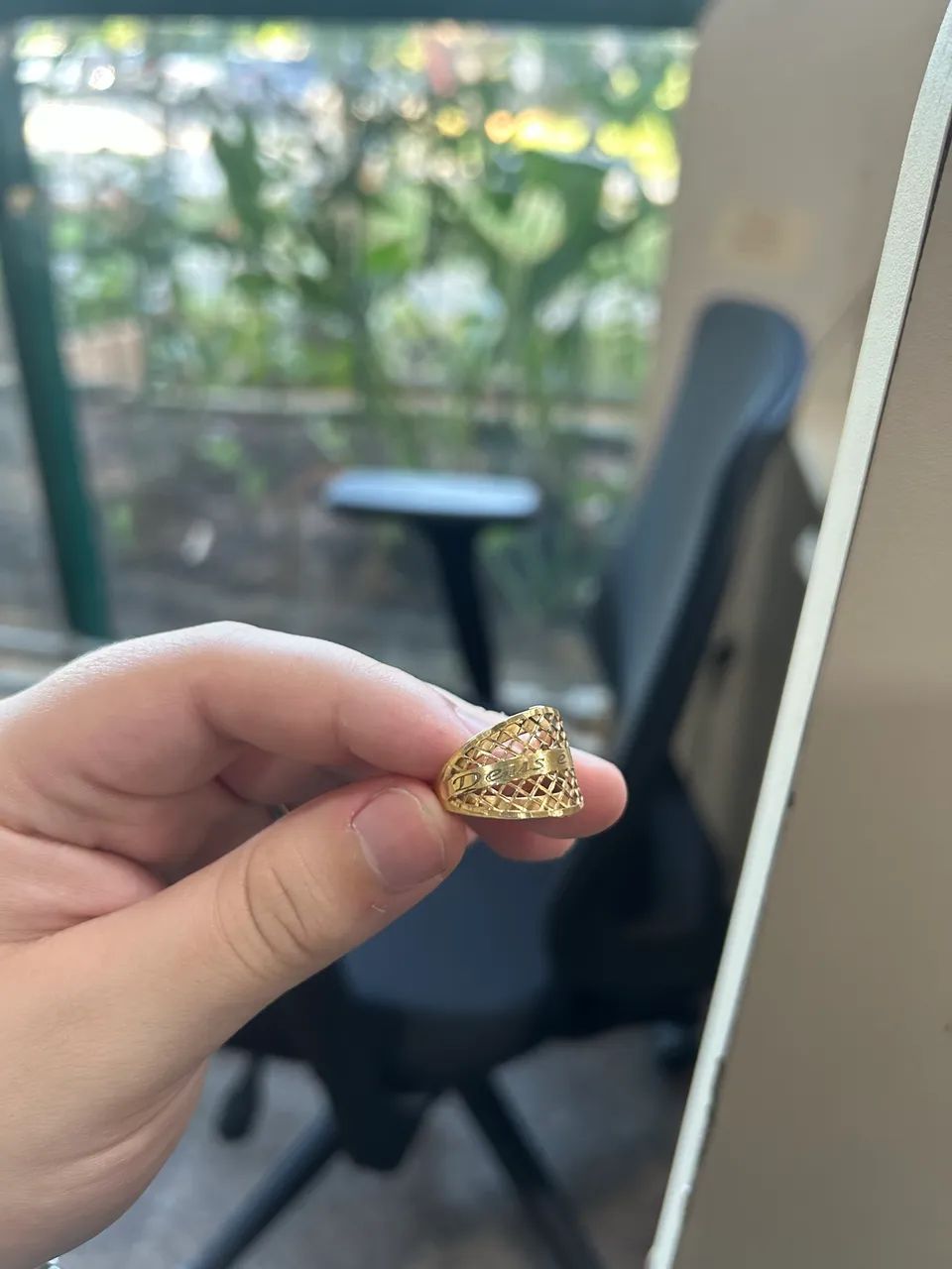 Anel Ouro 18k - Foto 2