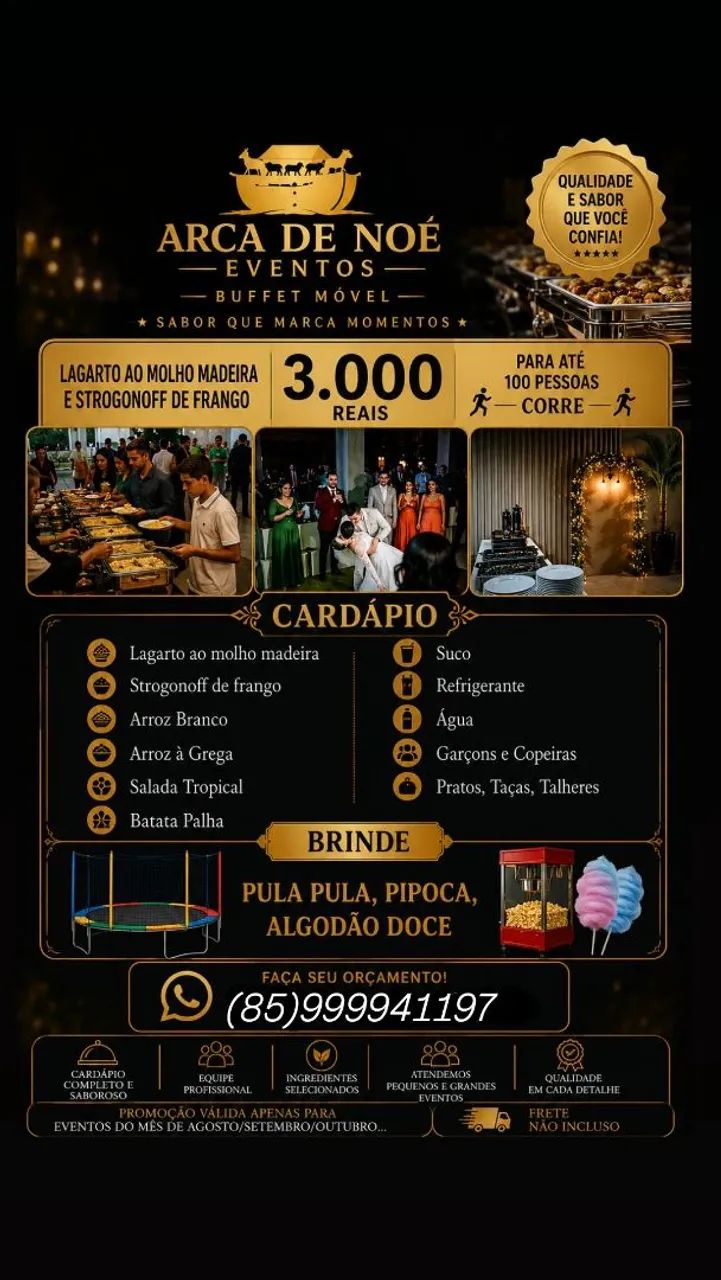 Buffet Móvel Arca de Noé Eventos  - Foto 4