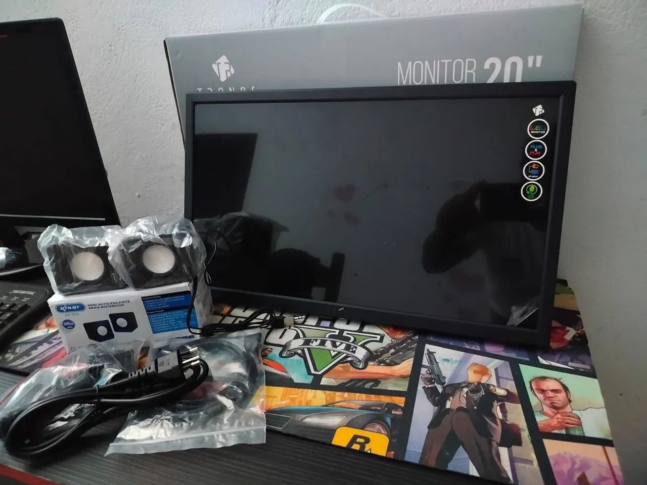 Monitor Led 20 polegadas novinho - Foto 3