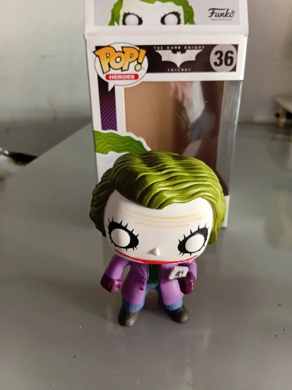 Funko Pop! Batman Joker Dark Night Curinga Coringa - Foto 2