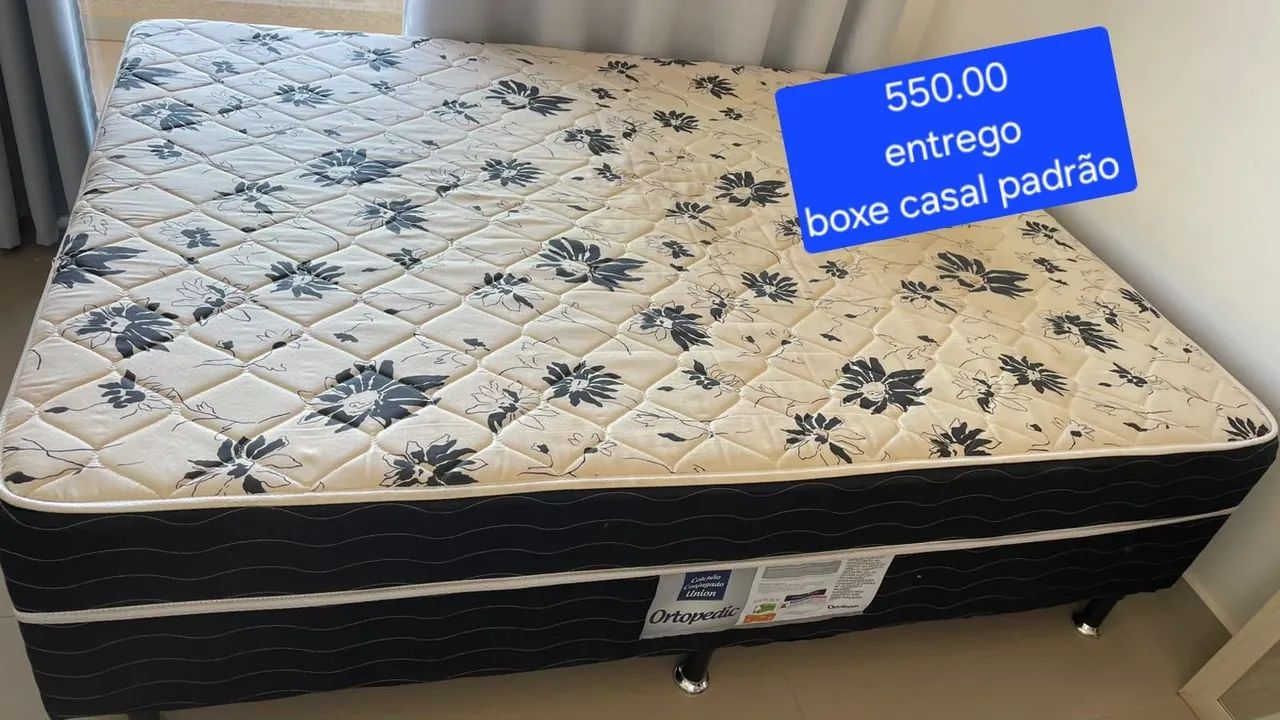 Cama boxe casal 