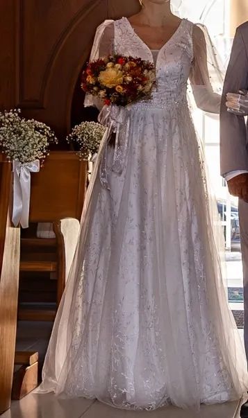 Vestido de noiva P - Foto 3