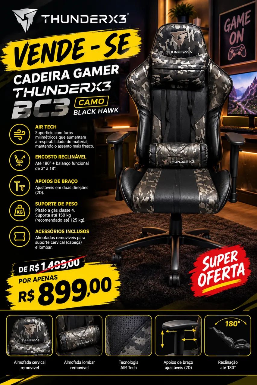 Cadeira Gamer
