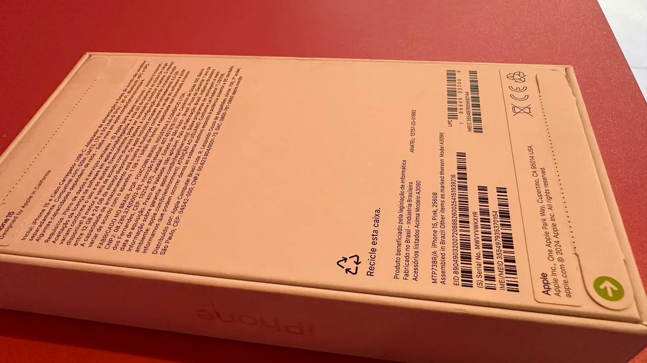 iPhone 15 256gb rosa LACRADO - Foto 2