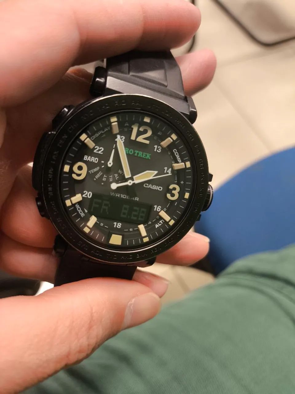 Vendo ou troco Casio Proteck por Garmin 165! - Foto 3