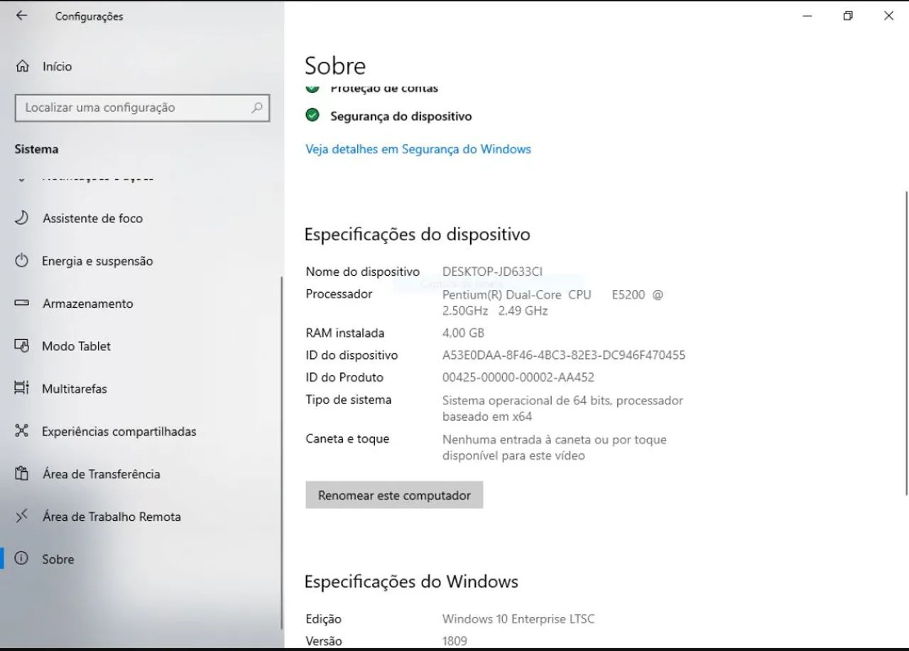 V/T PC Intel | 4gb RAM | SSD | Windows 10 | Pacote Office Completo - Foto 2