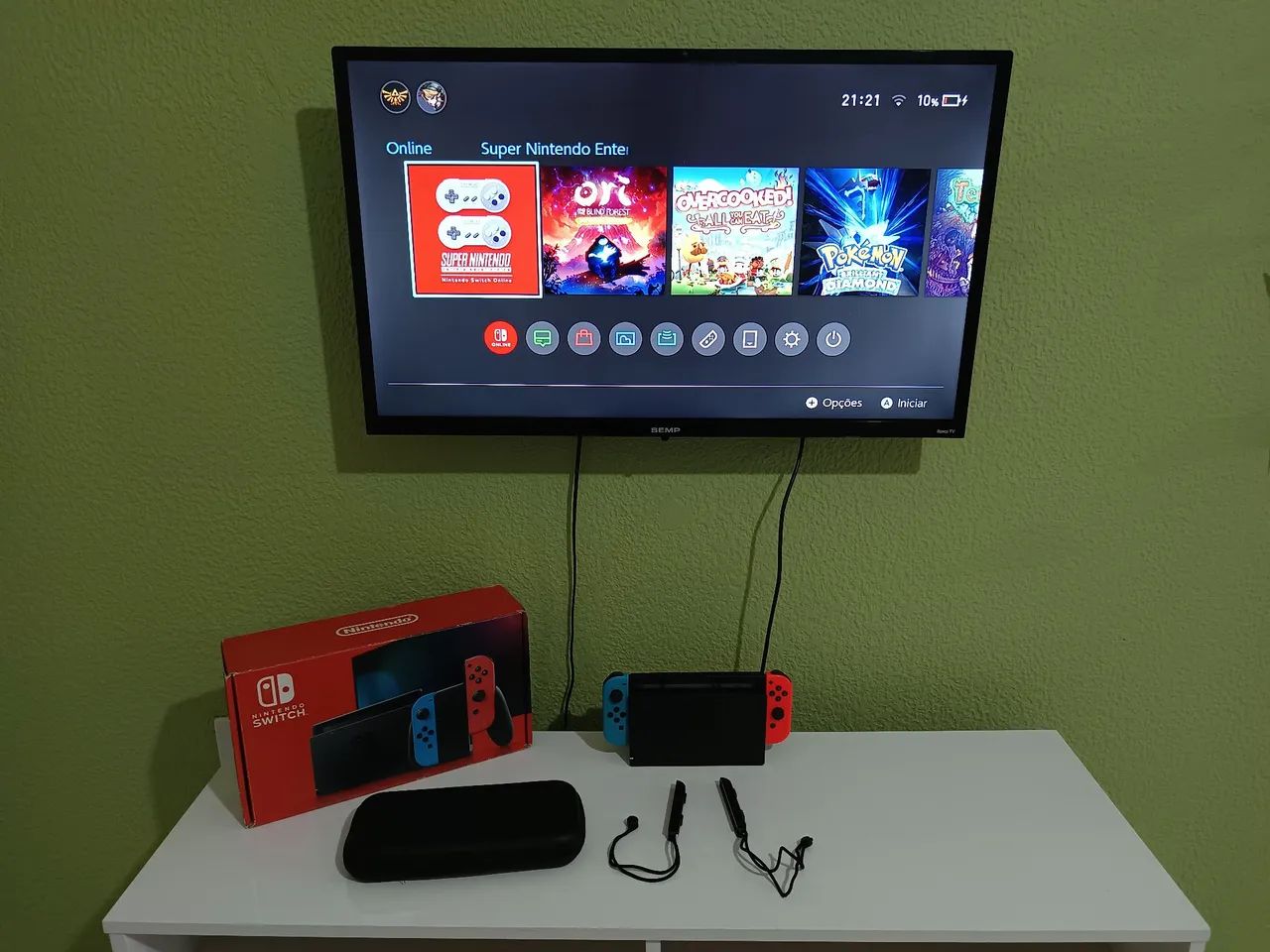 Nintendo switch v2 desbloqueado "Mariko"