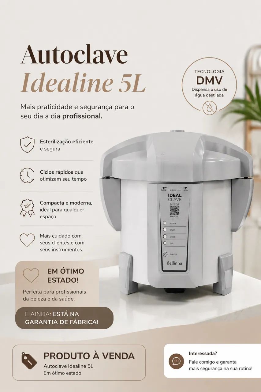 Autoclave Idealine 5L
