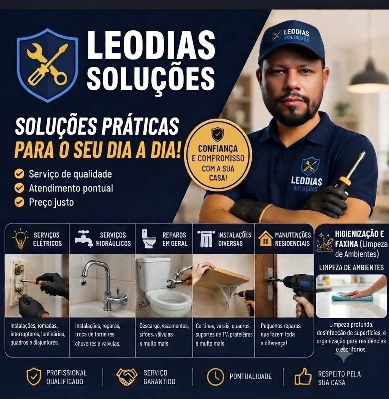 Marido de aluguel ?faz tudo?