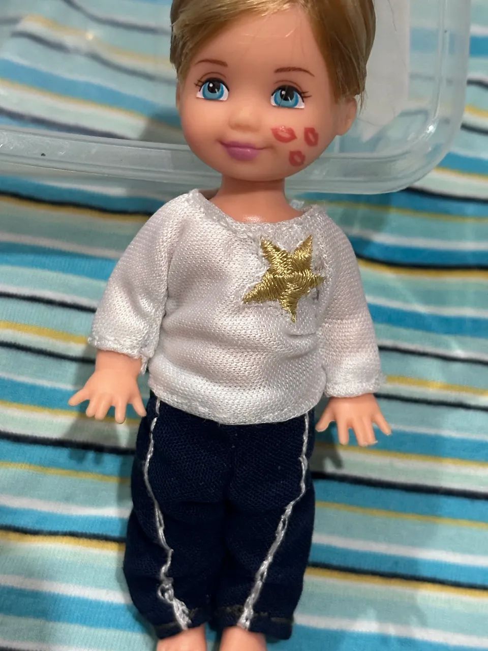 Boneca barbie tommy kelly chelsea roupa artesanal fashion avenue ken - Foto 4