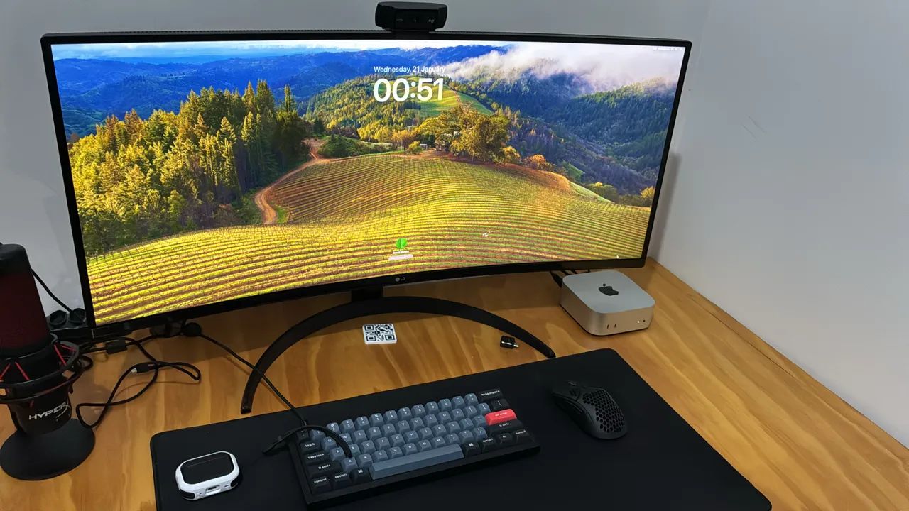 Troco monitor LG ultrawide 34" 1440p 160Hz por 27" 4k 