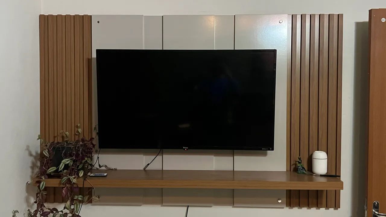 Painel e rack tv