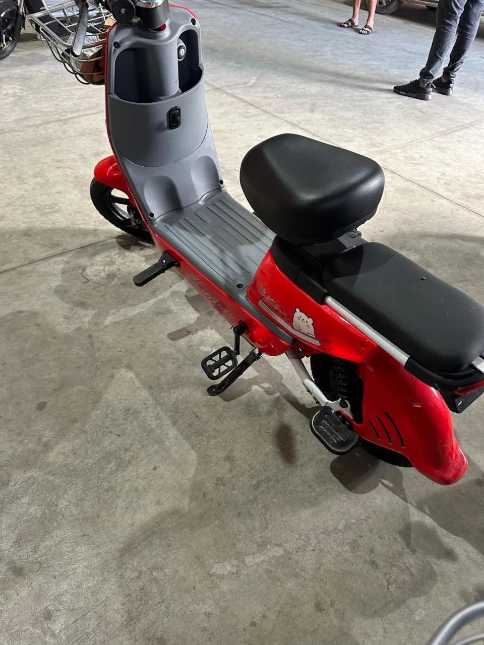 Scooter Elétrica Style vermelha  - Foto 3
