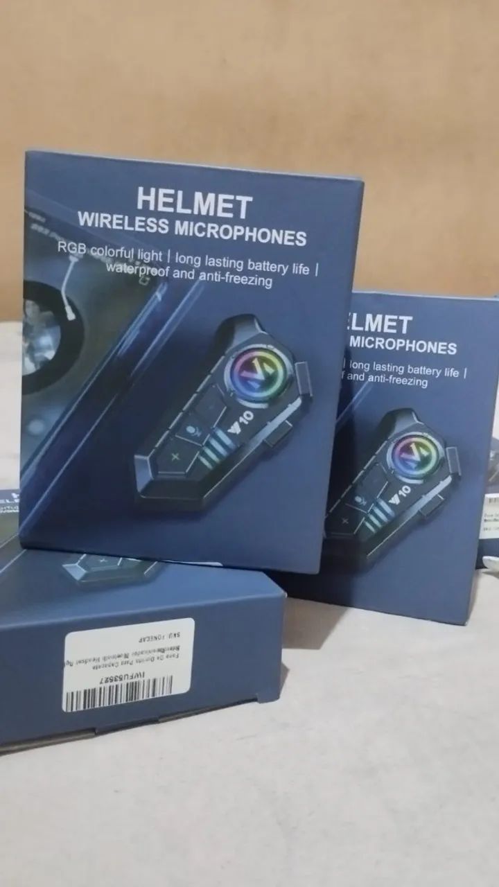Fone para capacete intercomunicador V10