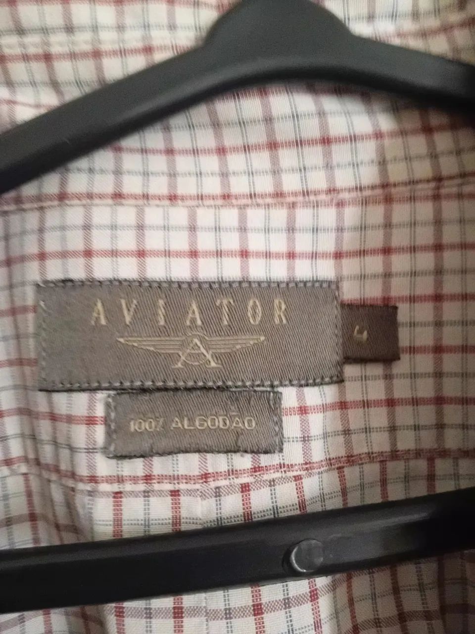 CAMISA AVIATOR NOVA NÚMERO 4 VESTE M OU G  - Foto 5