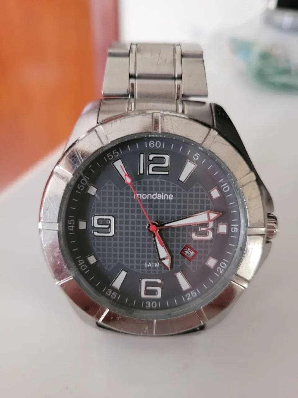 Relógio Mondaine cinza - Foto 3